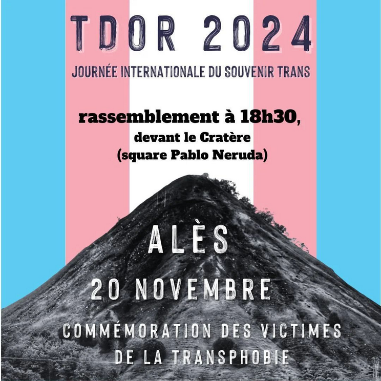 journée internationale du souvenir trans à alès